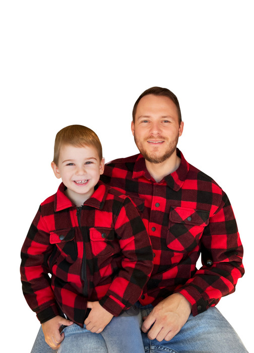 Oak Creek flanellskjorte med termofôr str. M